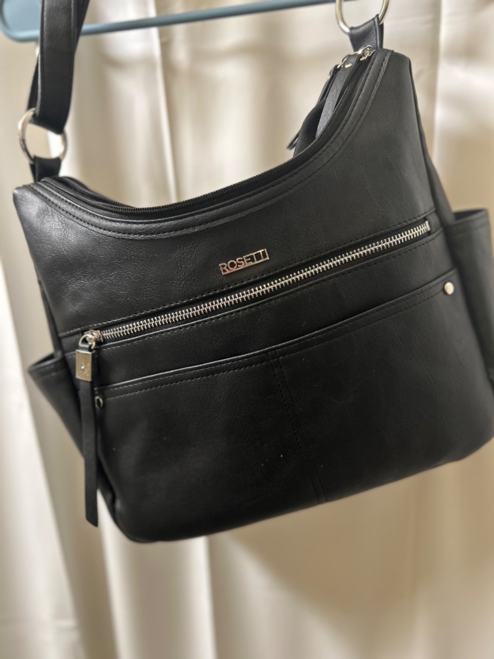 Rossetti Black Shoulder Bag Like New! - Picture 2 of 13